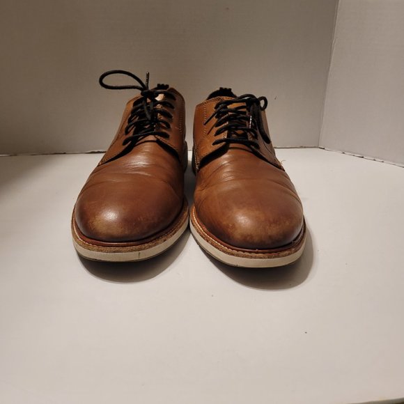 Cole Haan Grand OS Oxfords Shoes Leather Brown Men's Shoes Size 10.5M - Picture 9 of 13